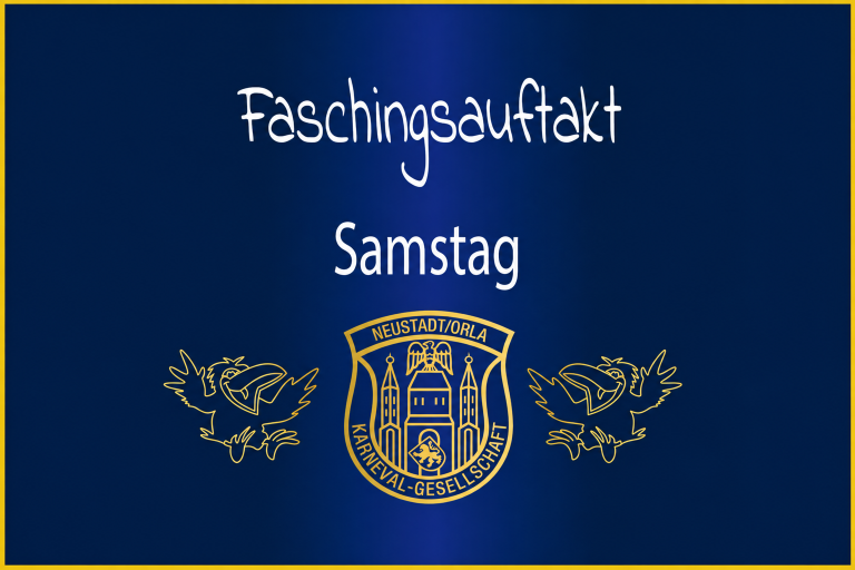 Eintrittskarte für den Faschingsauftakt